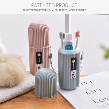 Portable Toothbrush Travel Case – All-in-One Dental Kit