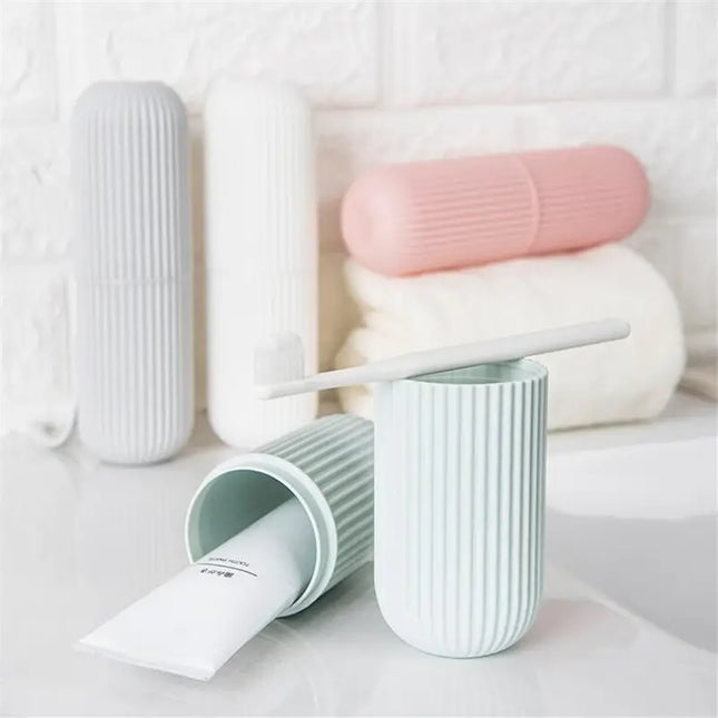 Portable Toothbrush Travel Case – All-in-One Dental Kit