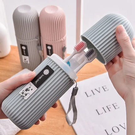 Portable Toothbrush Travel Case – All-in-One Dental Kit