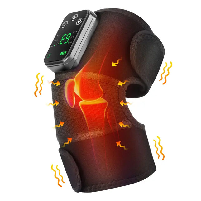 Portable Joint Muscle Massager with Heat Therapy Device