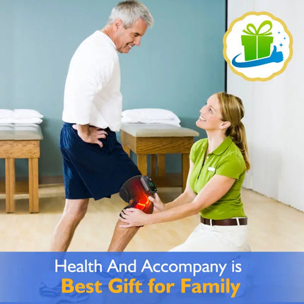 Portable Joint Muscle Massager with Heat Therapy Device