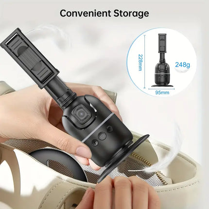 Gimbal Tracking Camera with 360 Degree Rotation Stabilizer
