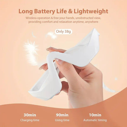 Smart 3D Eye Massager with Heat & Adjustable Intensity
