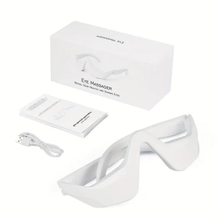 Smart 3D Eye Massager with Heat & Adjustable Intensity