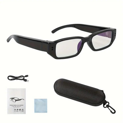 HD 1080P Smart Camera Glasses for Hands Free Recording
