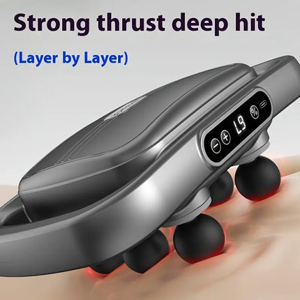 Deep Tissue Massage Gun with 6 Interchangeable Heads