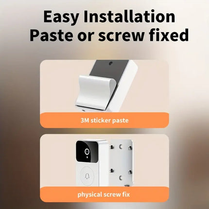 Smart Wifi Door Bell Camera & Intercom - HD Videosa