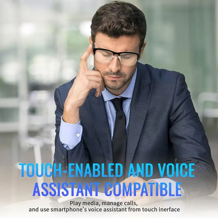 Smart AI Assistant Blue Light Filtering Glasses