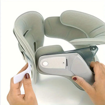 Adjustable Neck Support Brace with Air Powered Alignment
