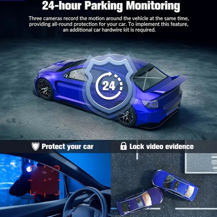 Ultra HD 4K Dash Camera with Night Vision and G-Sensor