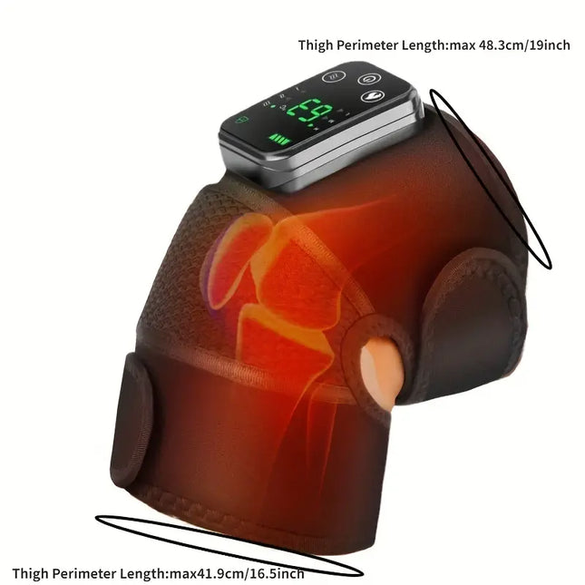Portable Joint Muscle Massager with Heat Therapy Device