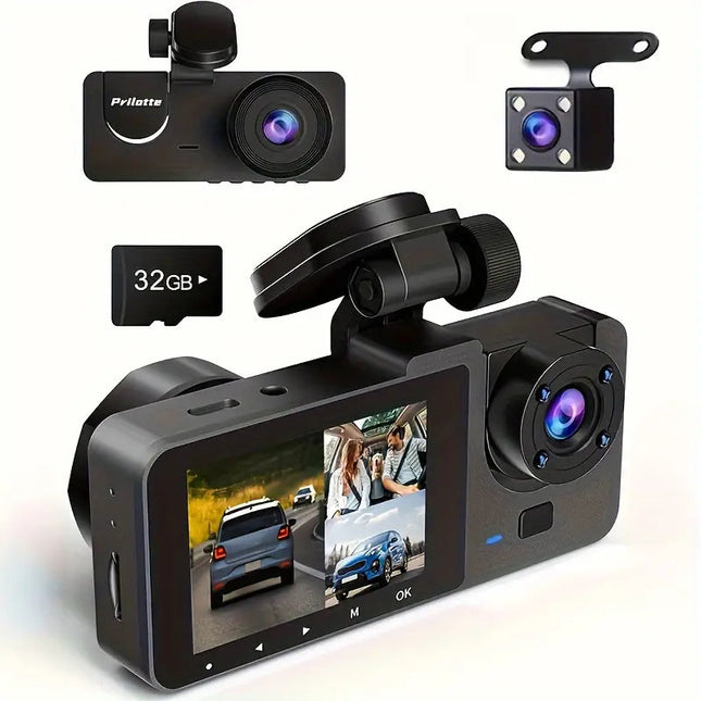 Ultra HD 4K Dash Camera with Night Vision and G-Sensor