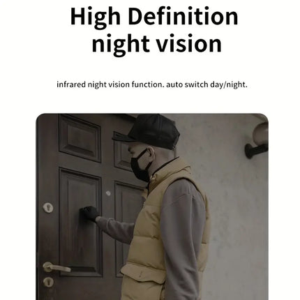 Smart Wifi Door Bell Camera & Intercom - HD Videosa