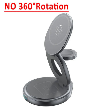 FoldMag 30W Charger 3 in 1 Magnetic Charging Stand