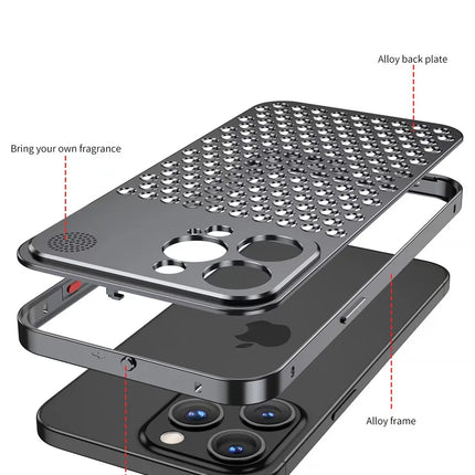Aluminum Cooling Phone Case with Full Coverage Protection