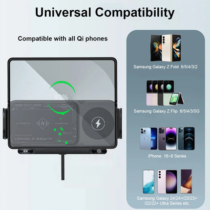 Fold Series Auto Fast Charger for Galaxy Z Fold and Flip