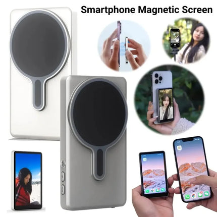 Magnetic Rear Projector for Phone Screen Mirroring Videos