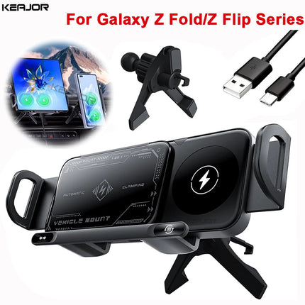 Fold Series Auto Fast Charger for Galaxy Z Fold and Flip