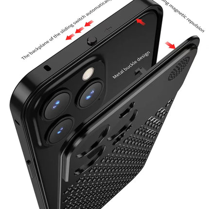 Aluminum Cooling Phone Case with Full Coverage Protection