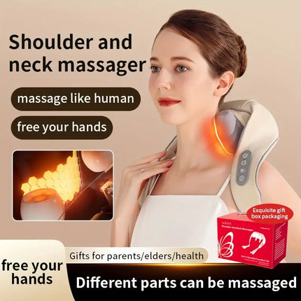 Electric Acupressure Deep Kneading Massage with Heat