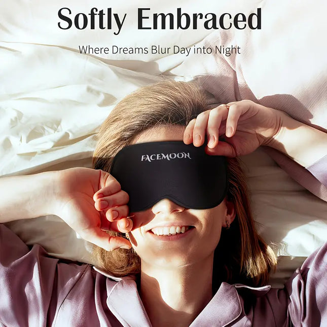 Ultimate Sleep Mask for Side Sleepers with Total Blackout