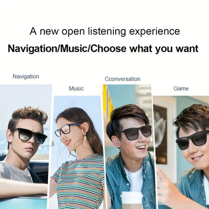 Smart 5.0 Audio Frame Sunglasses with Polarized Lenses