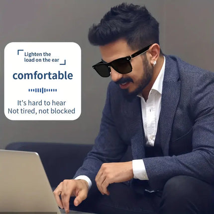 Smart Blue Light Filtering & Polarized Glass Lenses Glasses