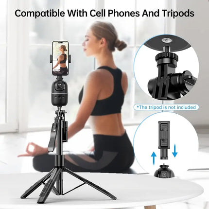 Gimbal Tracking Camera with 360 Degree Rotation Stabilizer