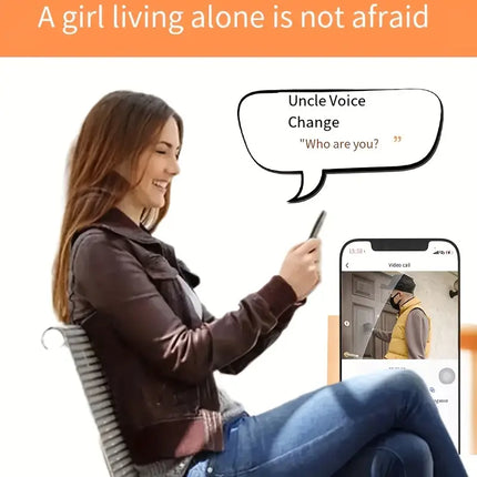Smart Wifi Door Bell Camera & Intercom - HD Videosa