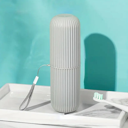 Portable Toothbrush Travel Case – All-in-One Dental Kit